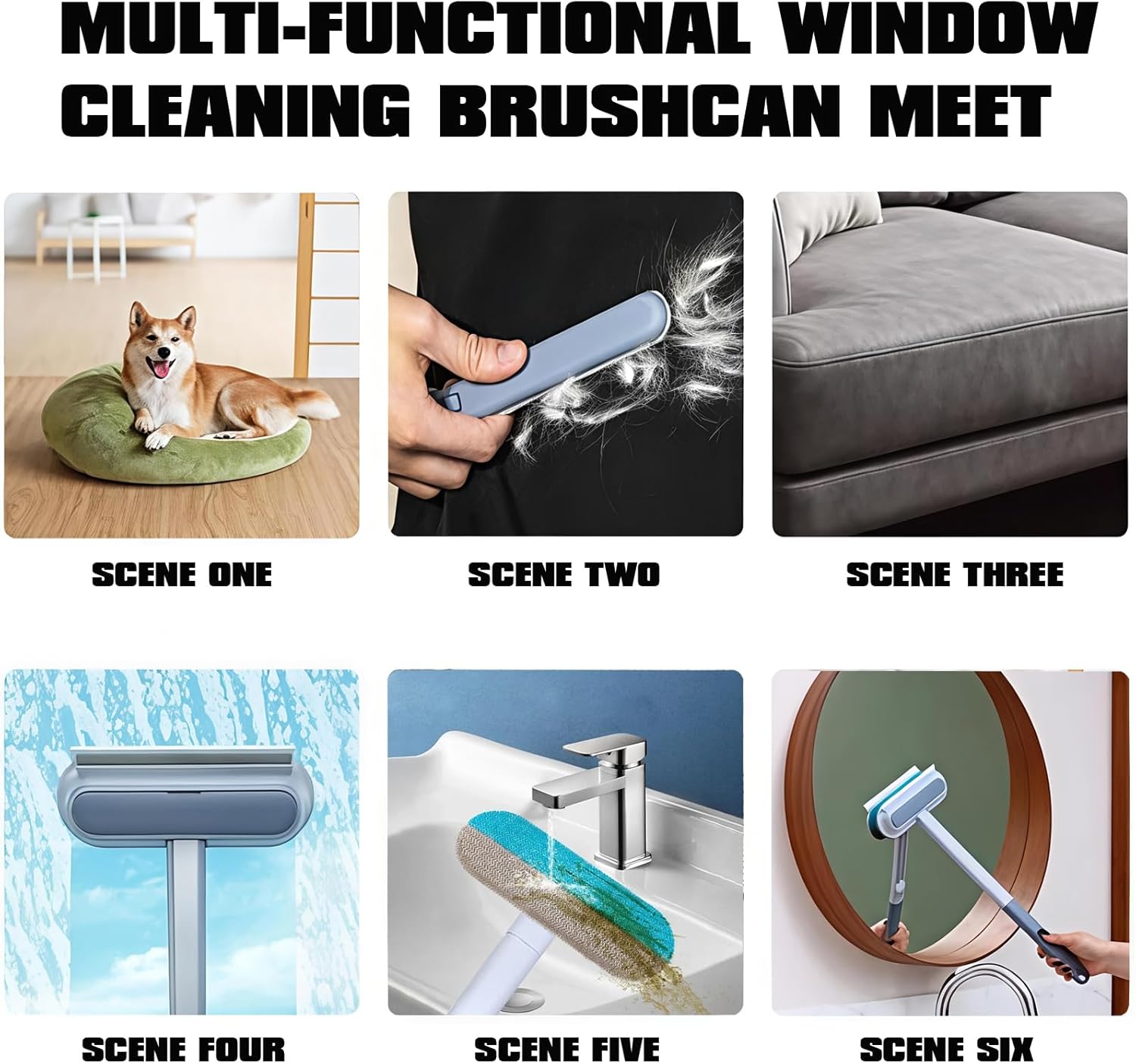 4 In 1 Multifunctional Hair Removal Brush