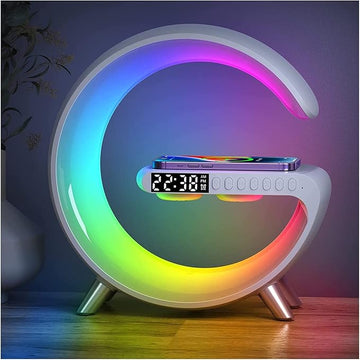 G Shaped LED Lamp with Speaker